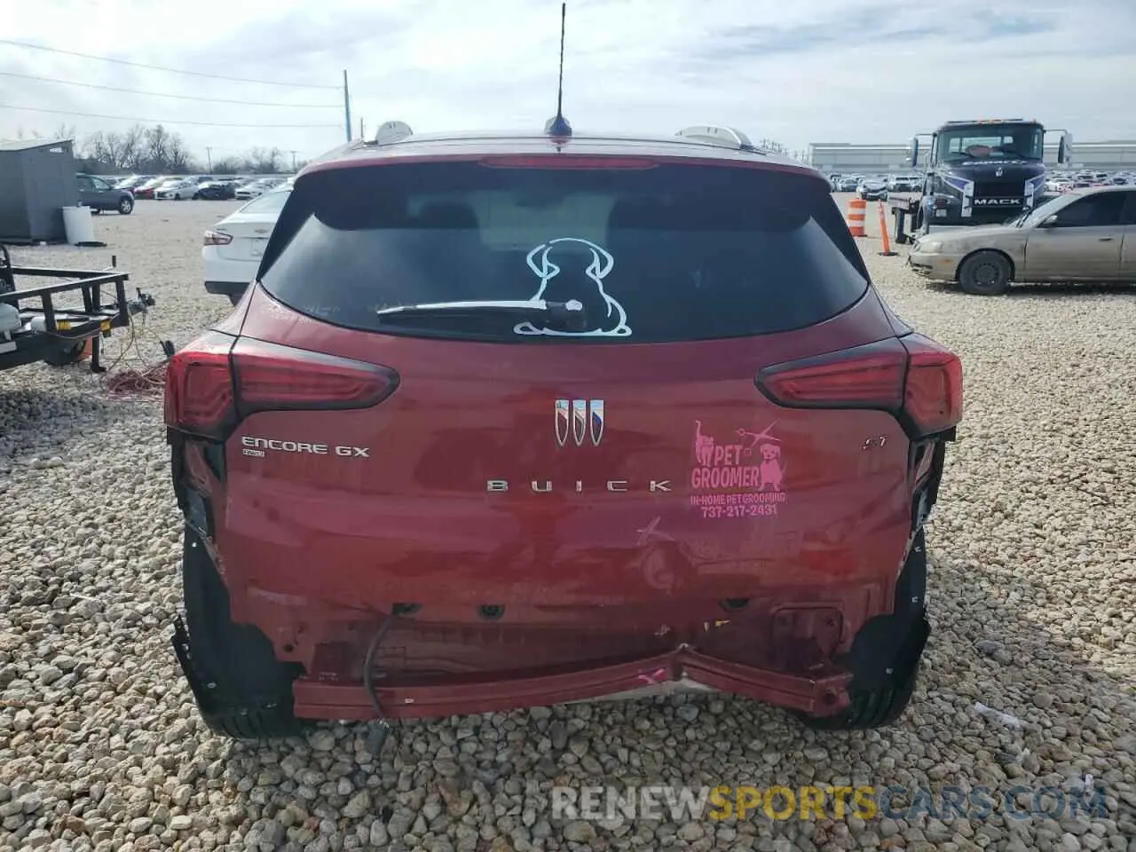 6 Photograph of a damaged car KL4AMESL5RB011925 BUICK ENCORE 2024