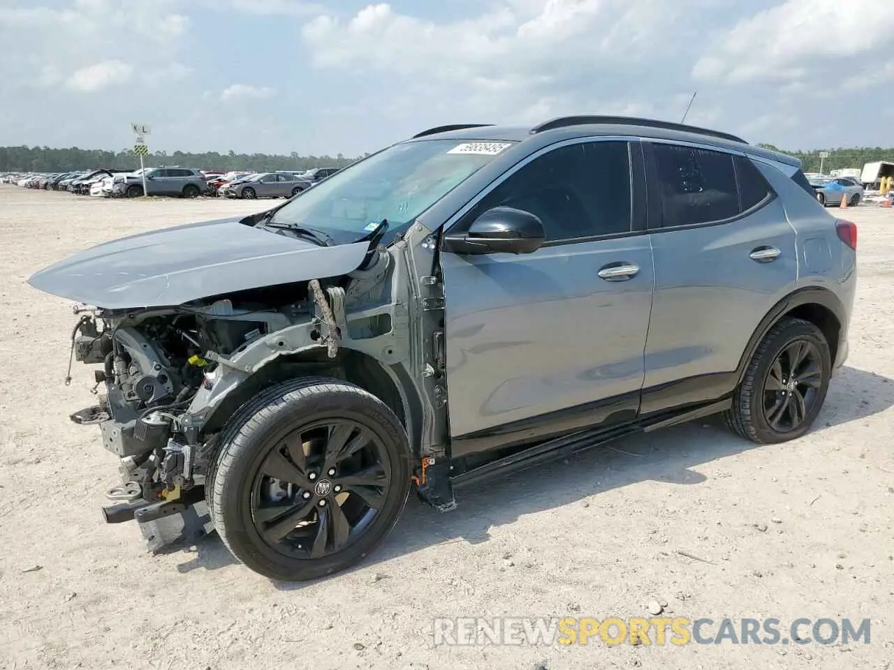 1 Фотография поврежденного автомобиля KL4AMESL6RB042374 BUICK ENCORE 2024