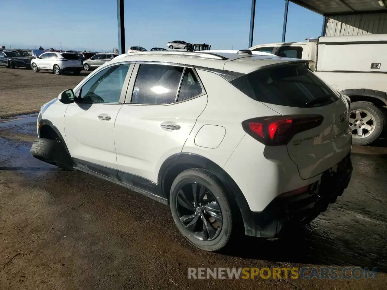 2 Photograph of a damaged car KL4AMESL7RB185401 BUICK ENCORE 2024