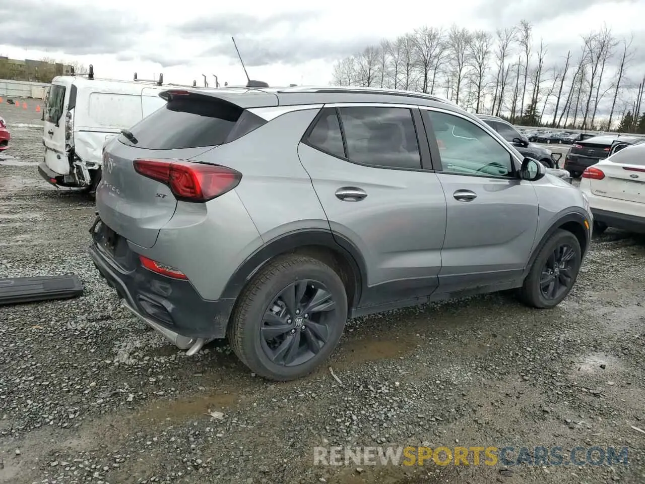 3 Фотография поврежденного автомобиля KL4AMESL8RB046944 BUICK ENCORE 2024