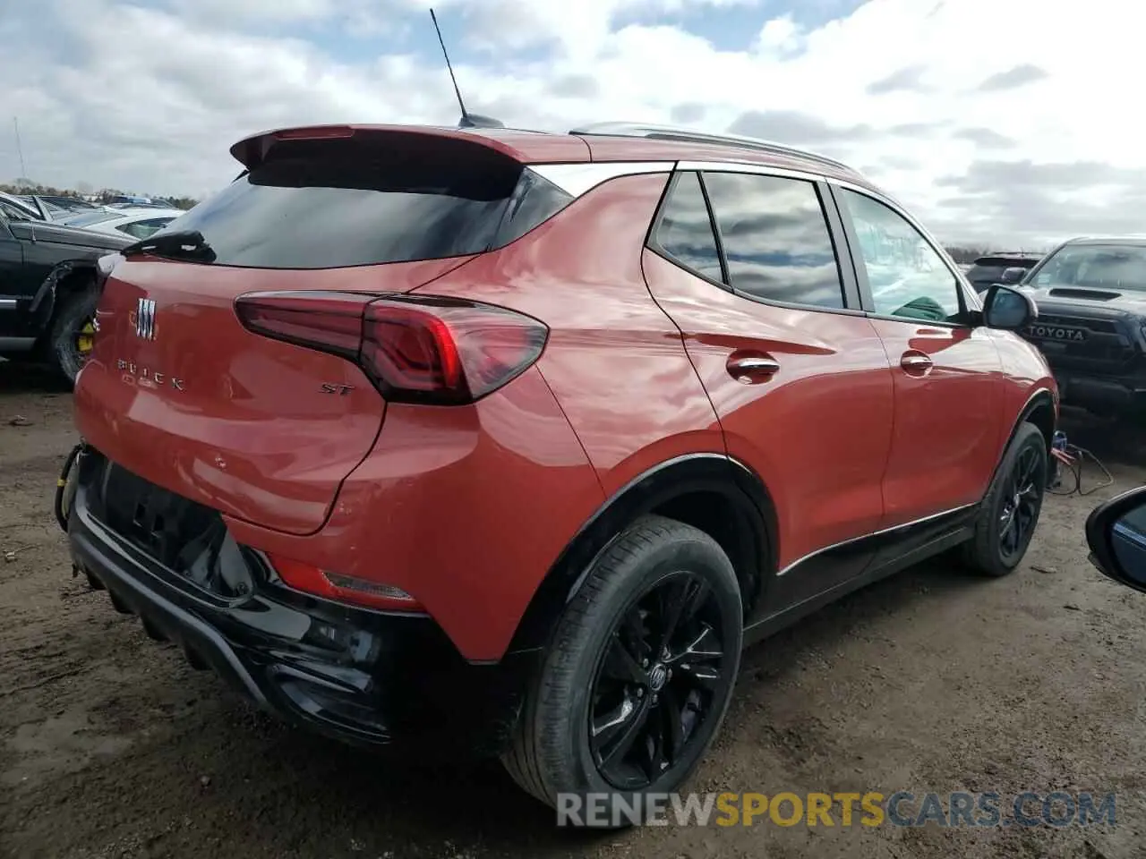 3 Фотография поврежденного автомобиля KL4AMESL8RB075716 BUICK ENCORE 2024