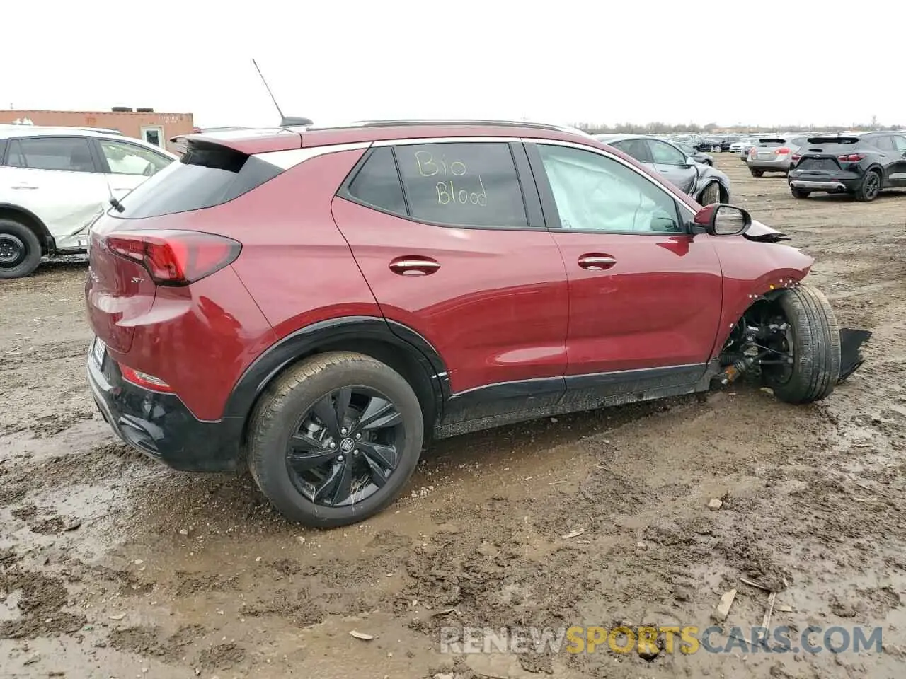 3 Фотография поврежденного автомобиля KL4AMESLXRB208752 BUICK ENCORE 2024