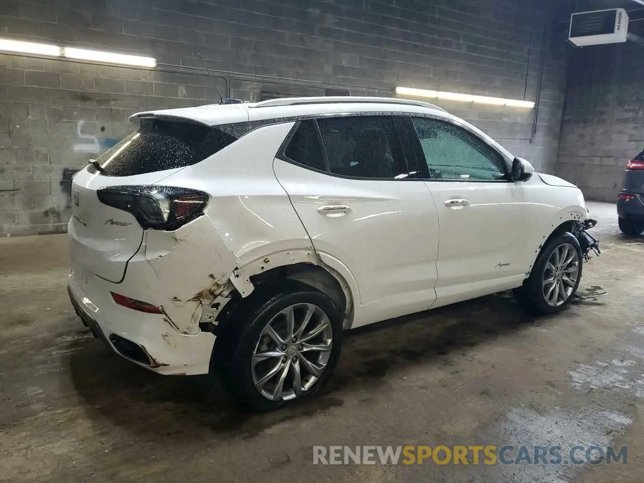 3 Photograph of a damaged car KL4AMGSL5RB005019 BUICK ENCORE 2024