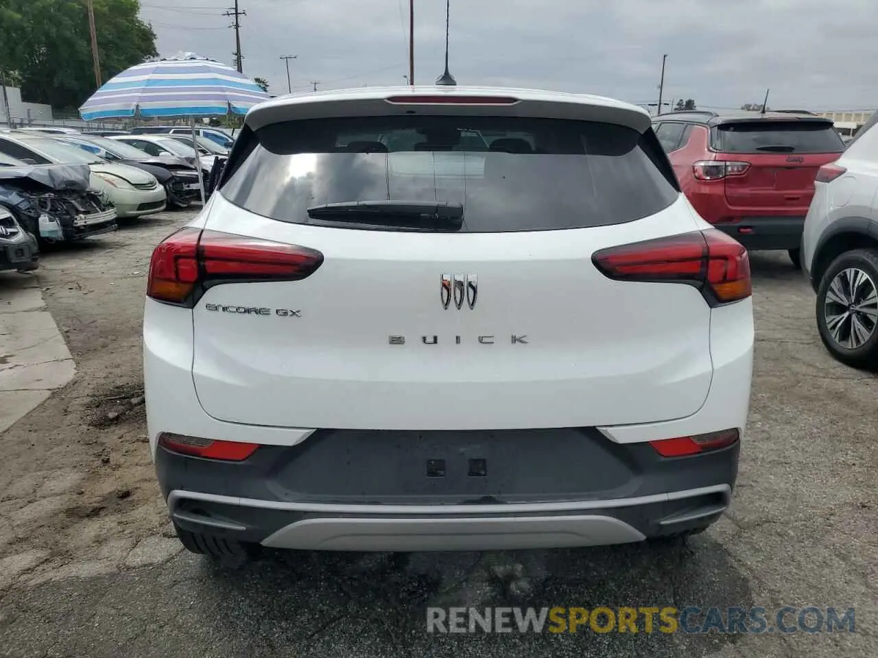 6 Фотография поврежденного автомобиля KL4AMBSL0SB142197 BUICK ENCORE 2025