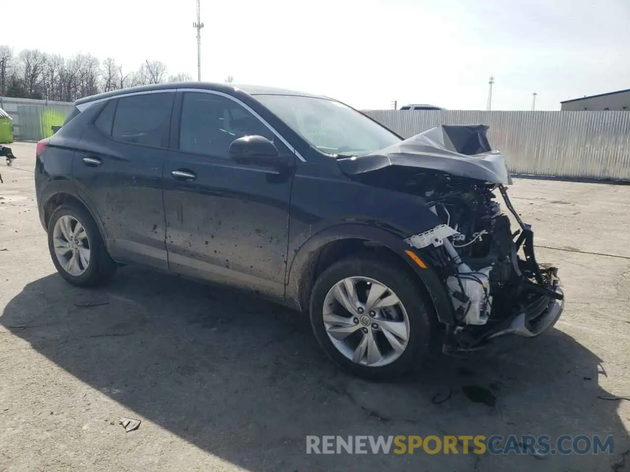 4 Фотография поврежденного автомобиля KL4AMBSLXSB083997 BUICK ENCORE 2025