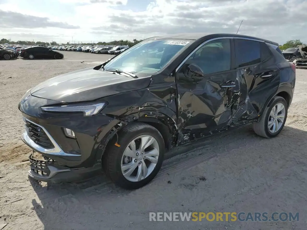 1 Photograph of a damaged car KL4AMBSPXSB037959 BUICK ENCORE 2025