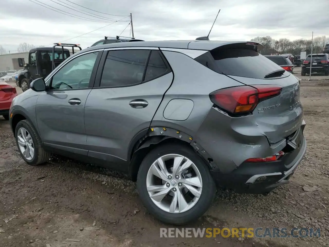 2 Фотография поврежденного автомобиля KL4AMCSL9SB159652 BUICK ENCORE 2025