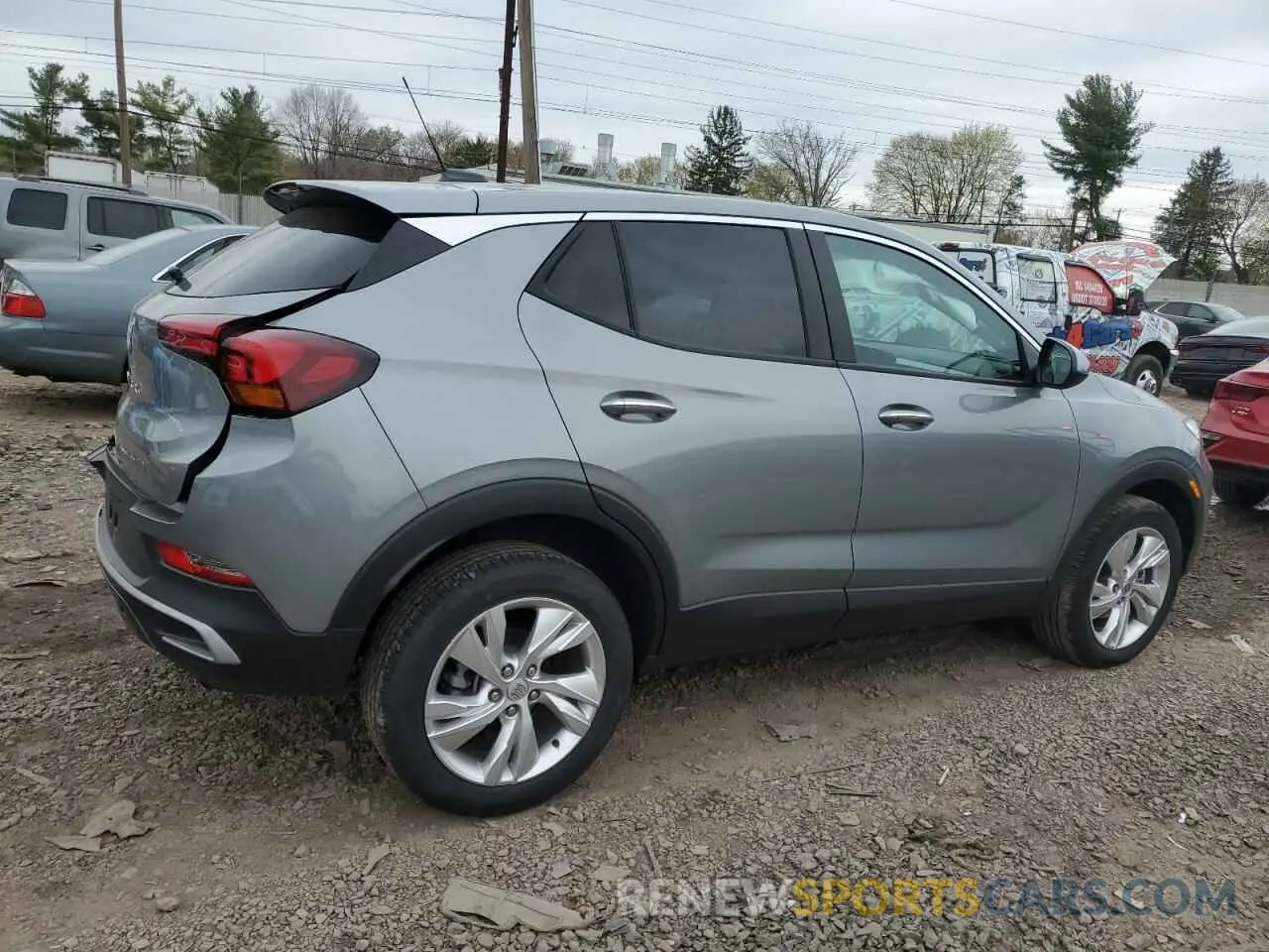3 Фотография поврежденного автомобиля KL4AMCSL9SB159652 BUICK ENCORE 2025