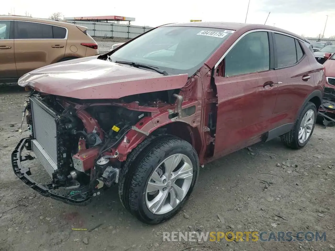 1 Фотография поврежденного автомобиля KL4AMCSLXSB036569 BUICK ENCORE 2025