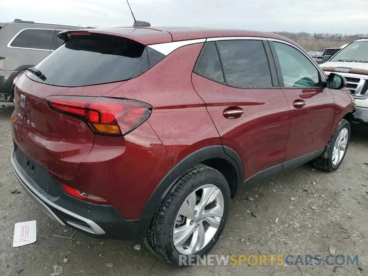 3 Фотография поврежденного автомобиля KL4AMCSLXSB036569 BUICK ENCORE 2025