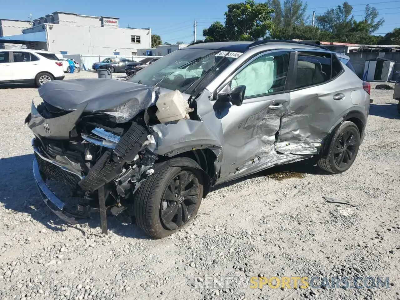 1 Photograph of a damaged car KL4AMDSL1SB017267 BUICK ENCORE 2025