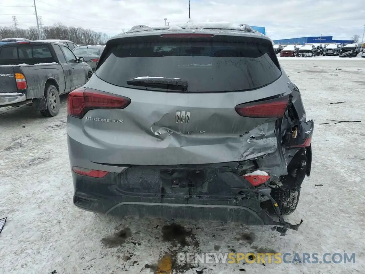 6 Photograph of a damaged car KL4AMDSL2SB028827 BUICK ENCORE 2025