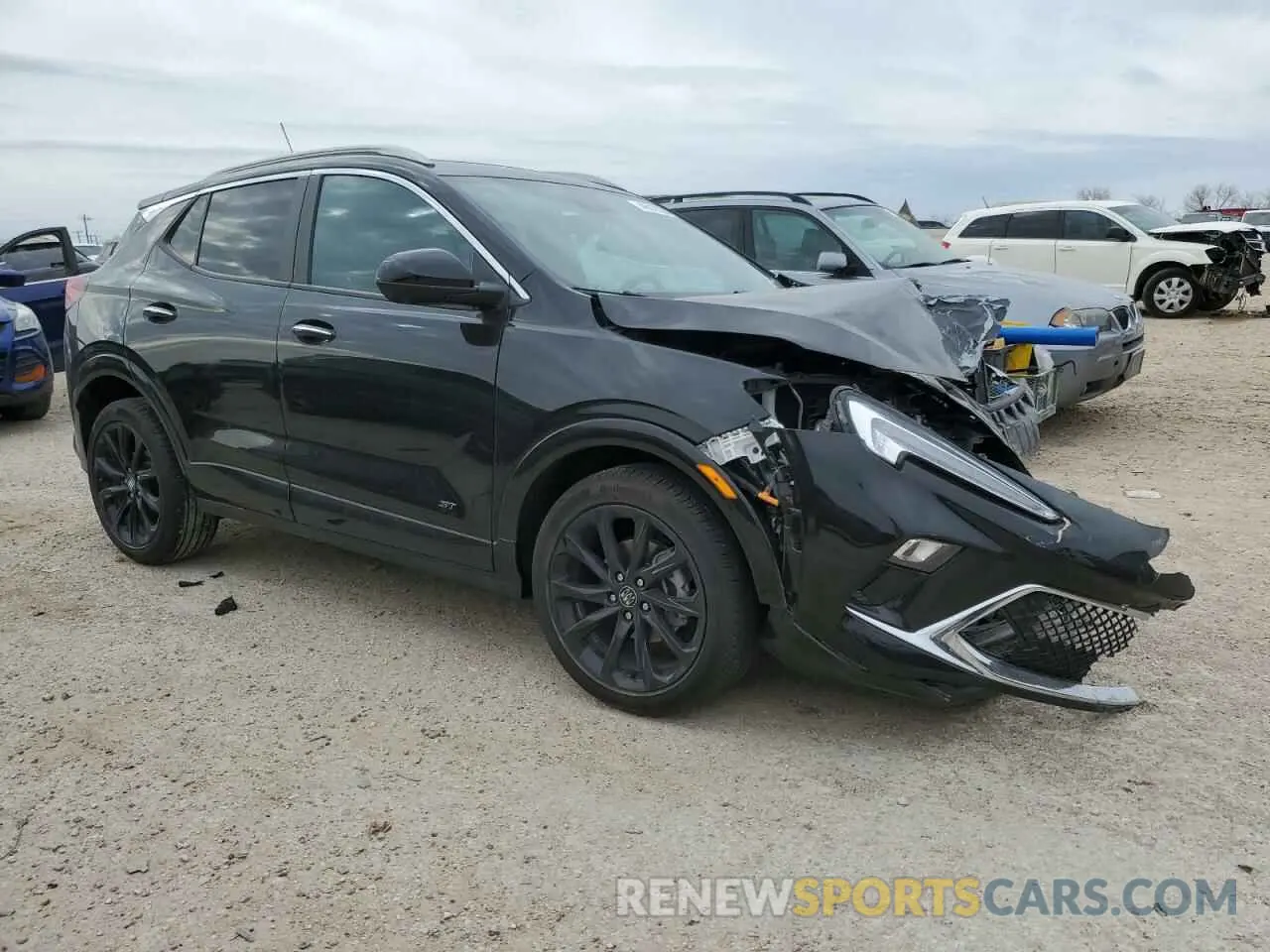 4 Фотография поврежденного автомобиля KL4AMDSL3SB057074 BUICK ENCORE 2025