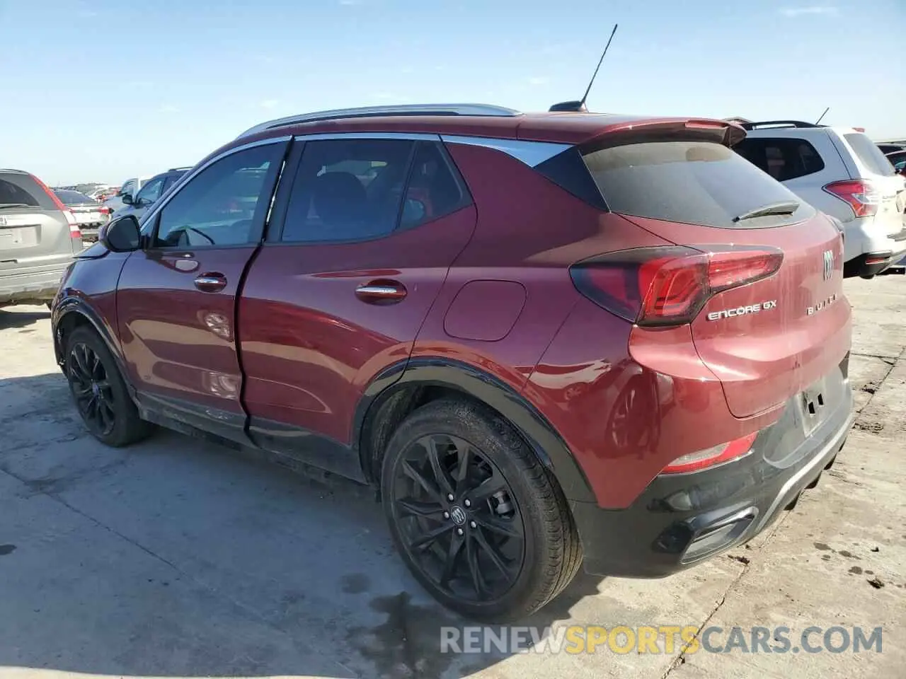2 Фотография поврежденного автомобиля KL4AMDSL5SB021788 BUICK ENCORE 2025