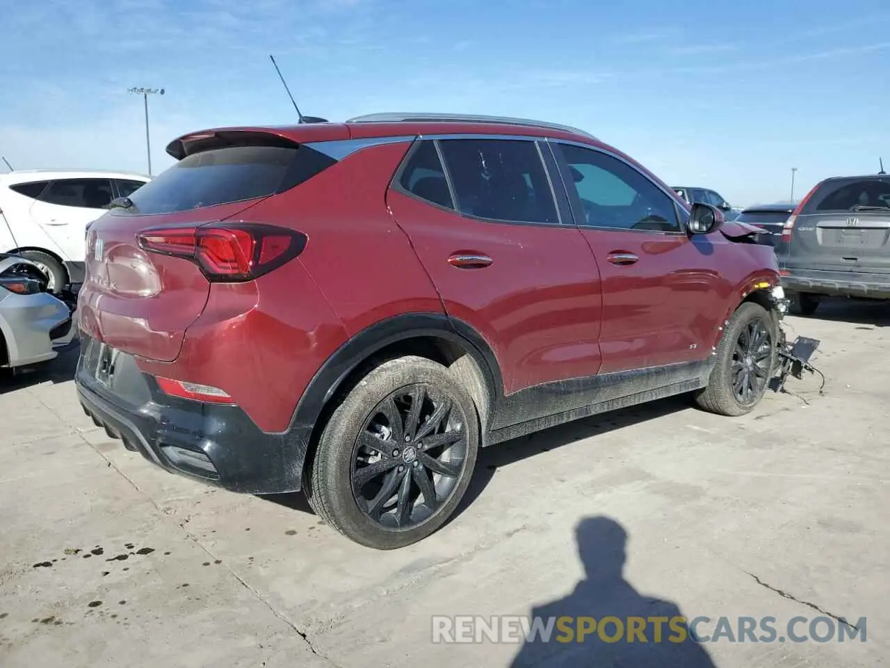 3 Фотография поврежденного автомобиля KL4AMDSL5SB021788 BUICK ENCORE 2025