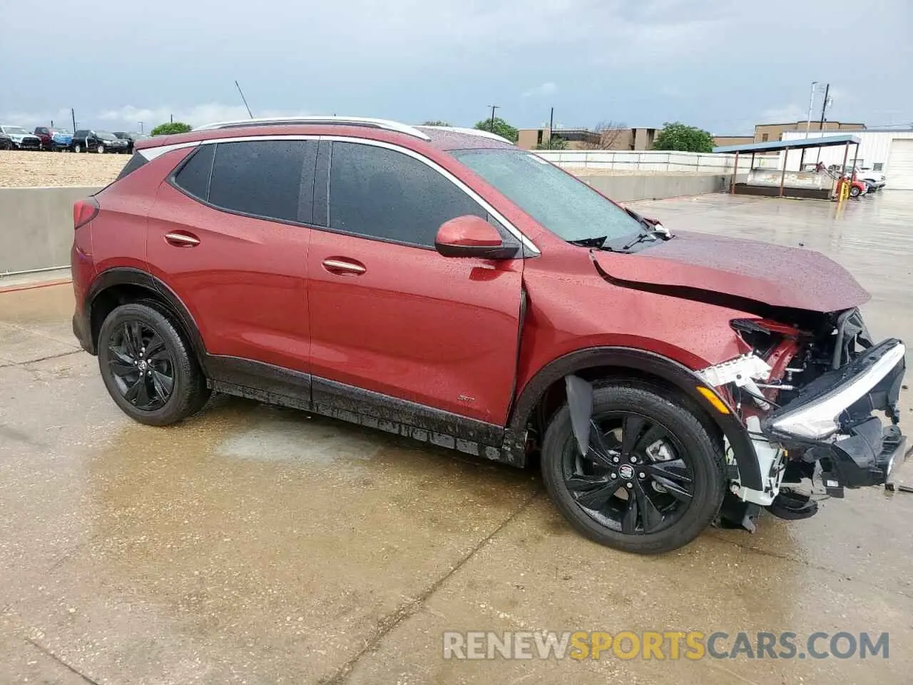 4 Фотография поврежденного автомобиля KL4AMDSL9SB088491 BUICK ENCORE 2025