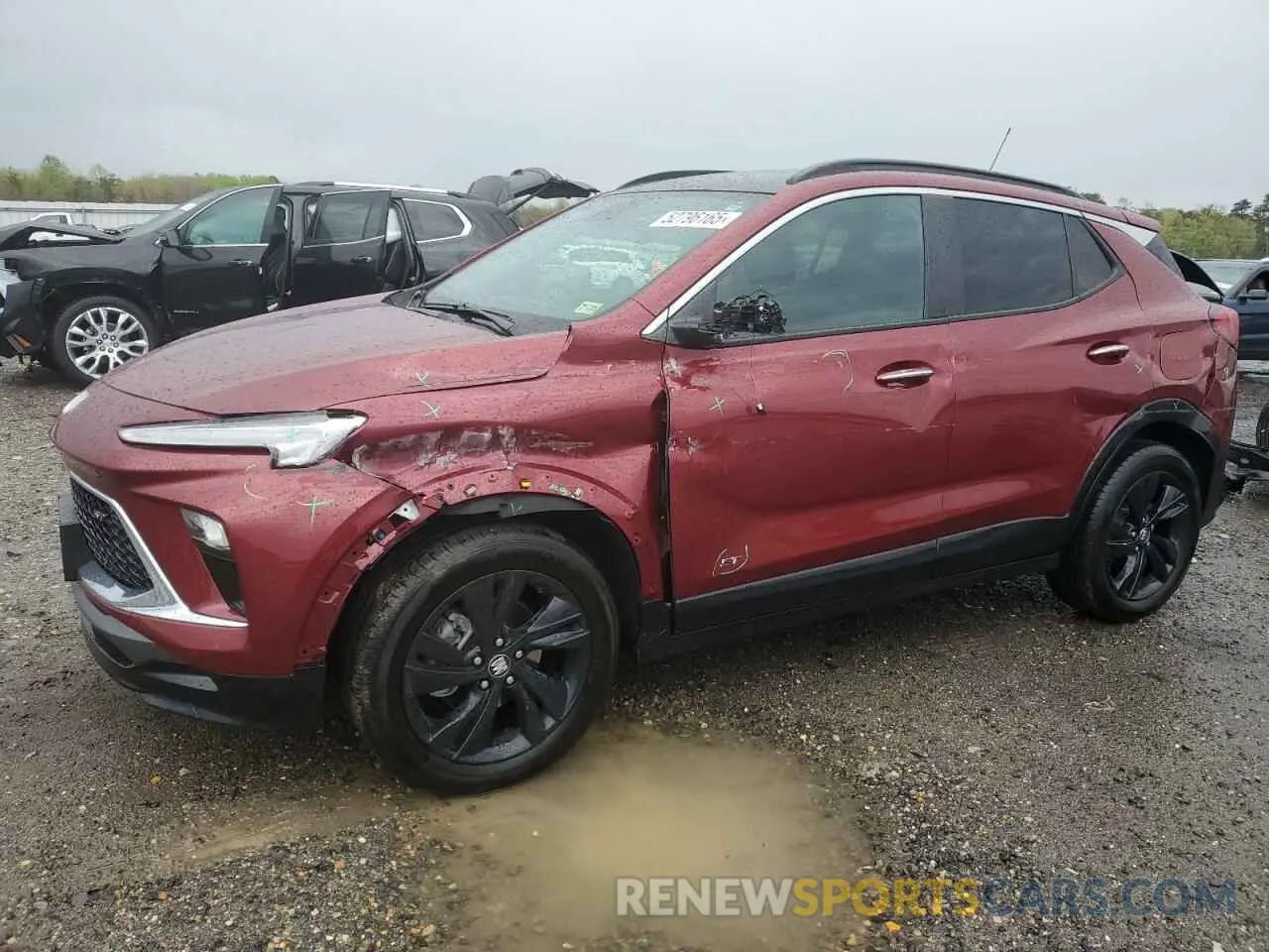 1 Фотография поврежденного автомобиля KL4AMESL6SB041148 BUICK ENCORE 2025