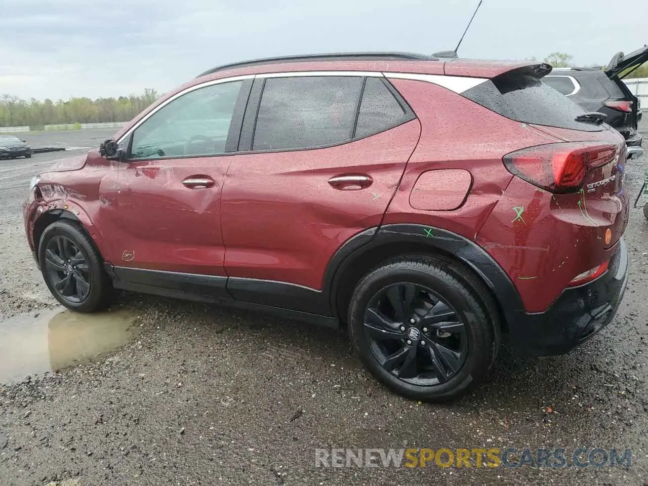 2 Фотография поврежденного автомобиля KL4AMESL6SB041148 BUICK ENCORE 2025