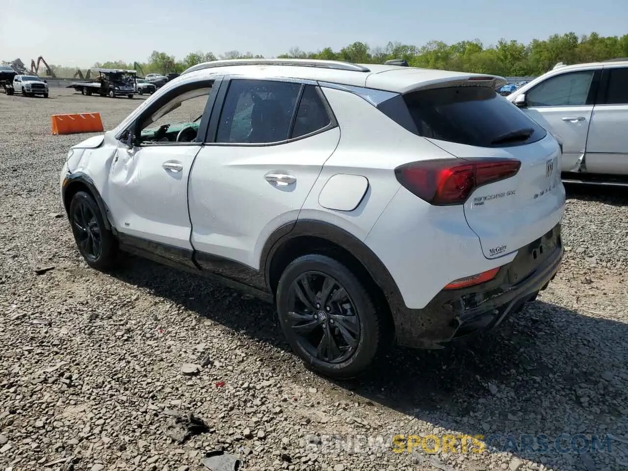 2 Photograph of a damaged car KL4AMESL7SB056046 BUICK ENCORE 2025