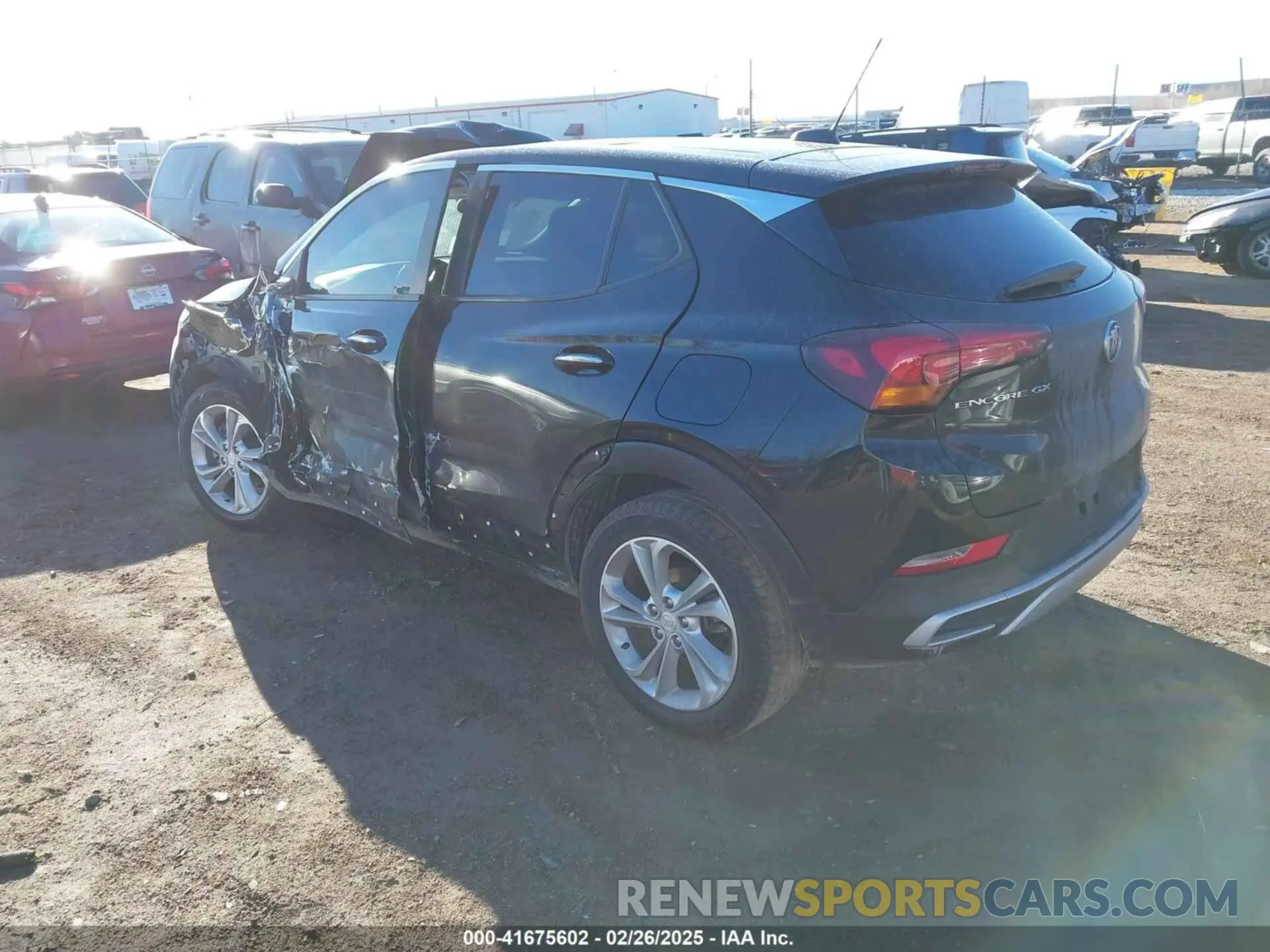 3 Фотография поврежденного автомобиля KL4MMBS22LB097253 BUICK ENCORE GX 2020
