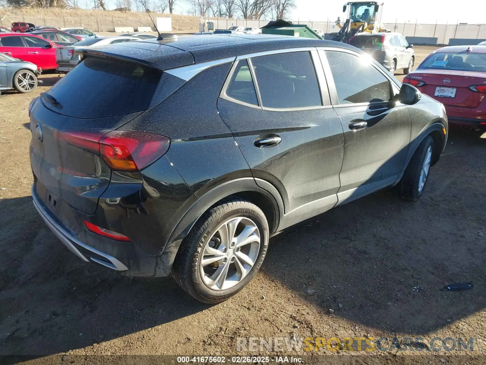 4 Фотография поврежденного автомобиля KL4MMBS22LB097253 BUICK ENCORE GX 2020