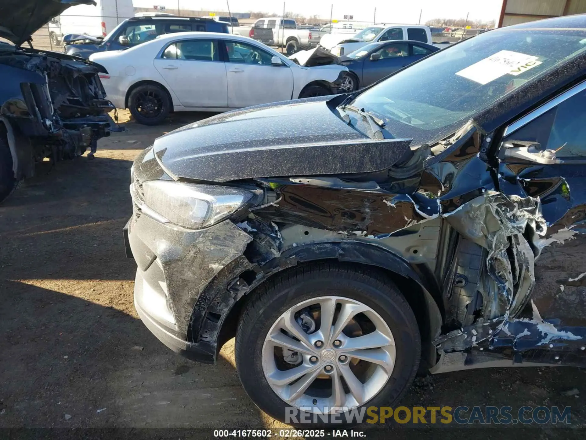 6 Фотография поврежденного автомобиля KL4MMBS22LB097253 BUICK ENCORE GX 2020