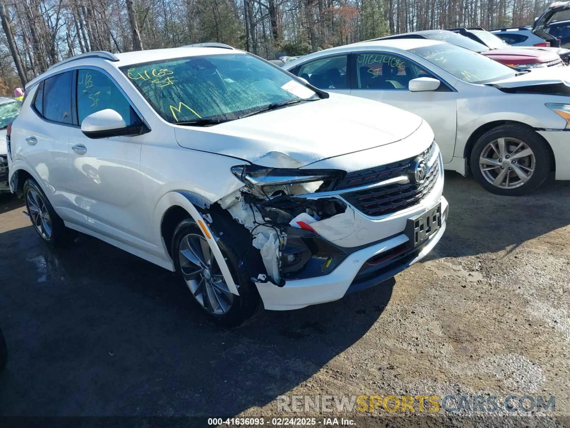 1 Photograph of a damaged car KL4MMBS24LB070300 BUICK ENCORE GX 2020