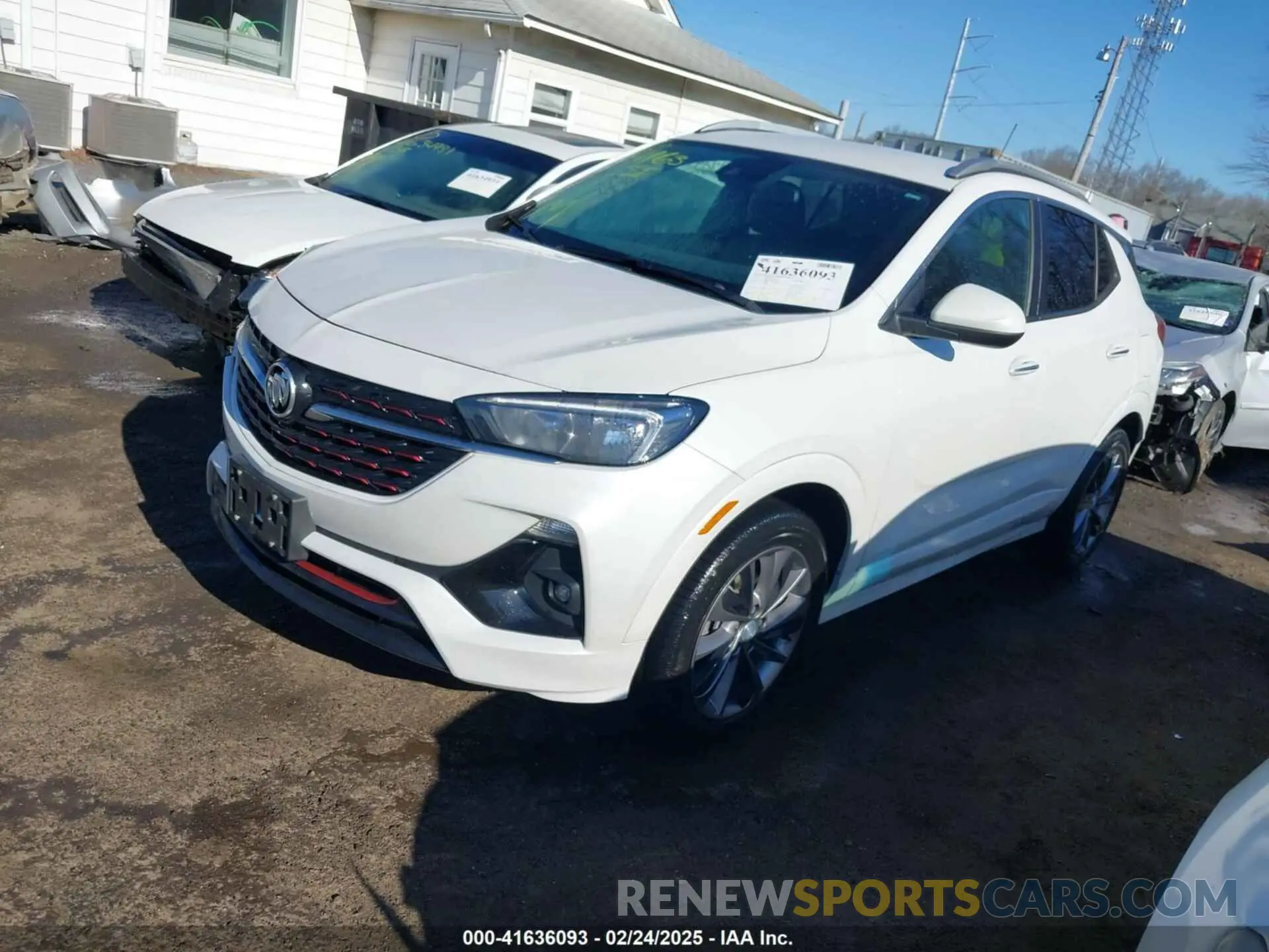 2 Photograph of a damaged car KL4MMBS24LB070300 BUICK ENCORE GX 2020