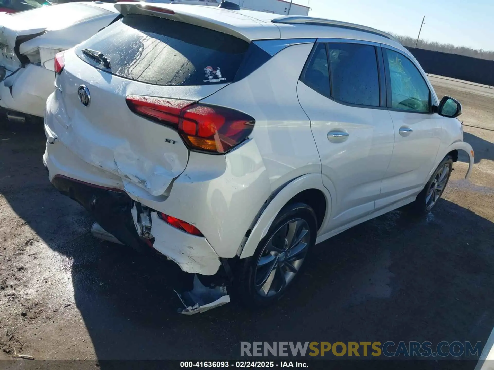 4 Photograph of a damaged car KL4MMBS24LB070300 BUICK ENCORE GX 2020