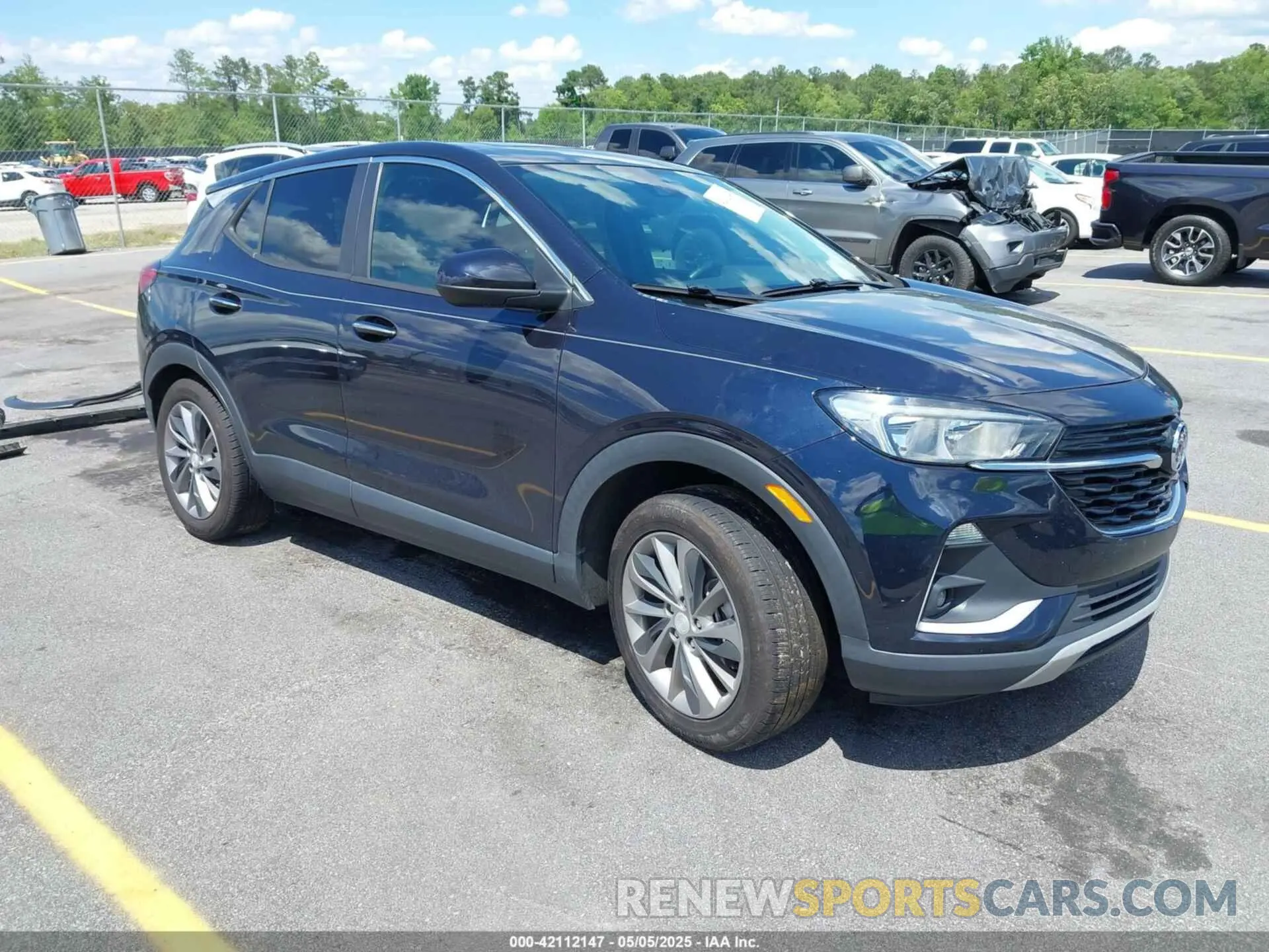 1 Фотография поврежденного автомобиля KL4MMBS27LB089343 BUICK ENCORE GX 2020