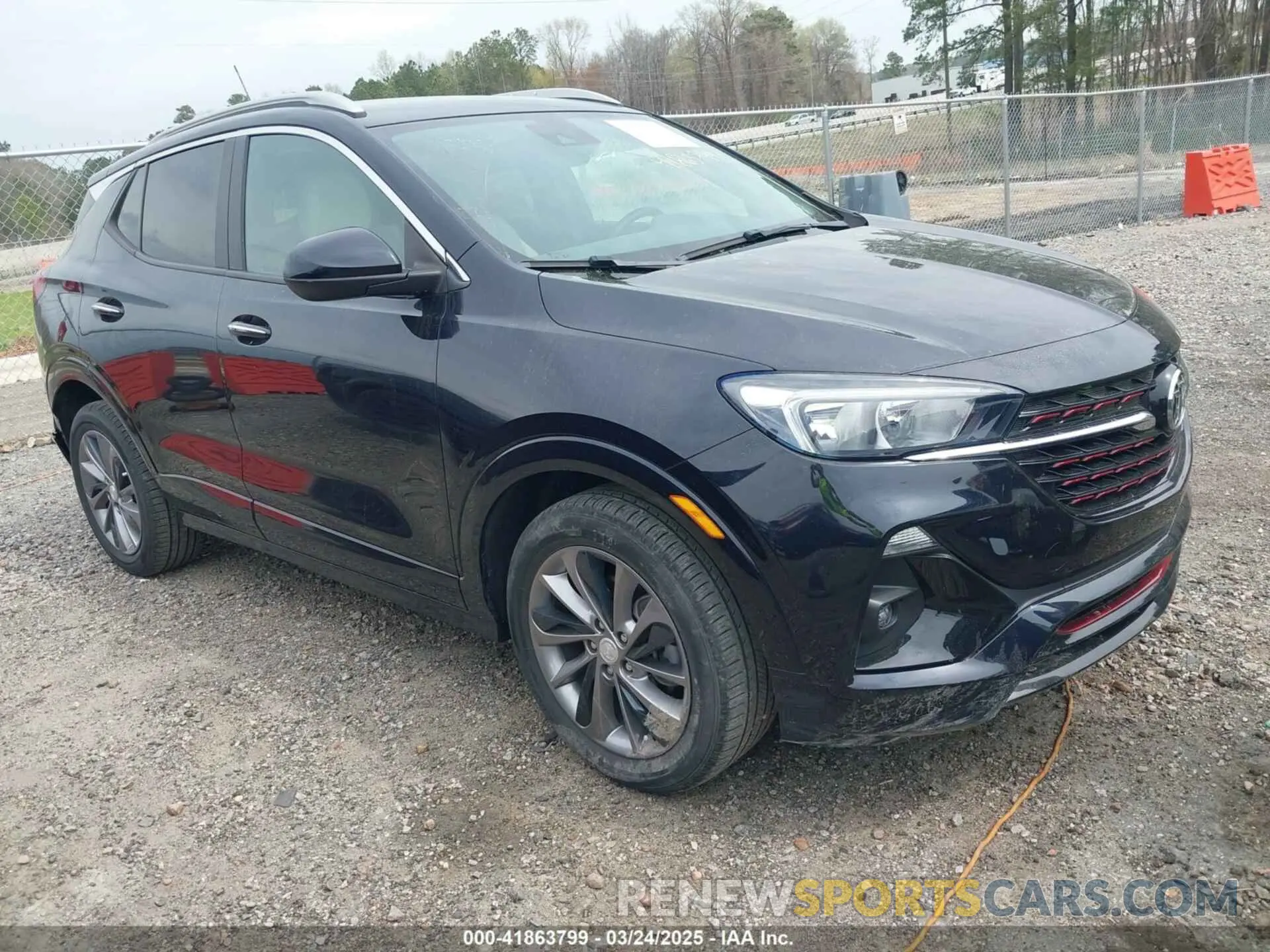 1 Фотография поврежденного автомобиля KL4MMBS27LB125497 BUICK ENCORE GX 2020