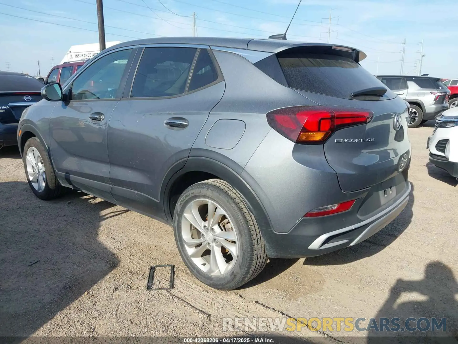 3 Фотография поврежденного автомобиля KL4MMBS2XLB069832 BUICK ENCORE GX 2020
