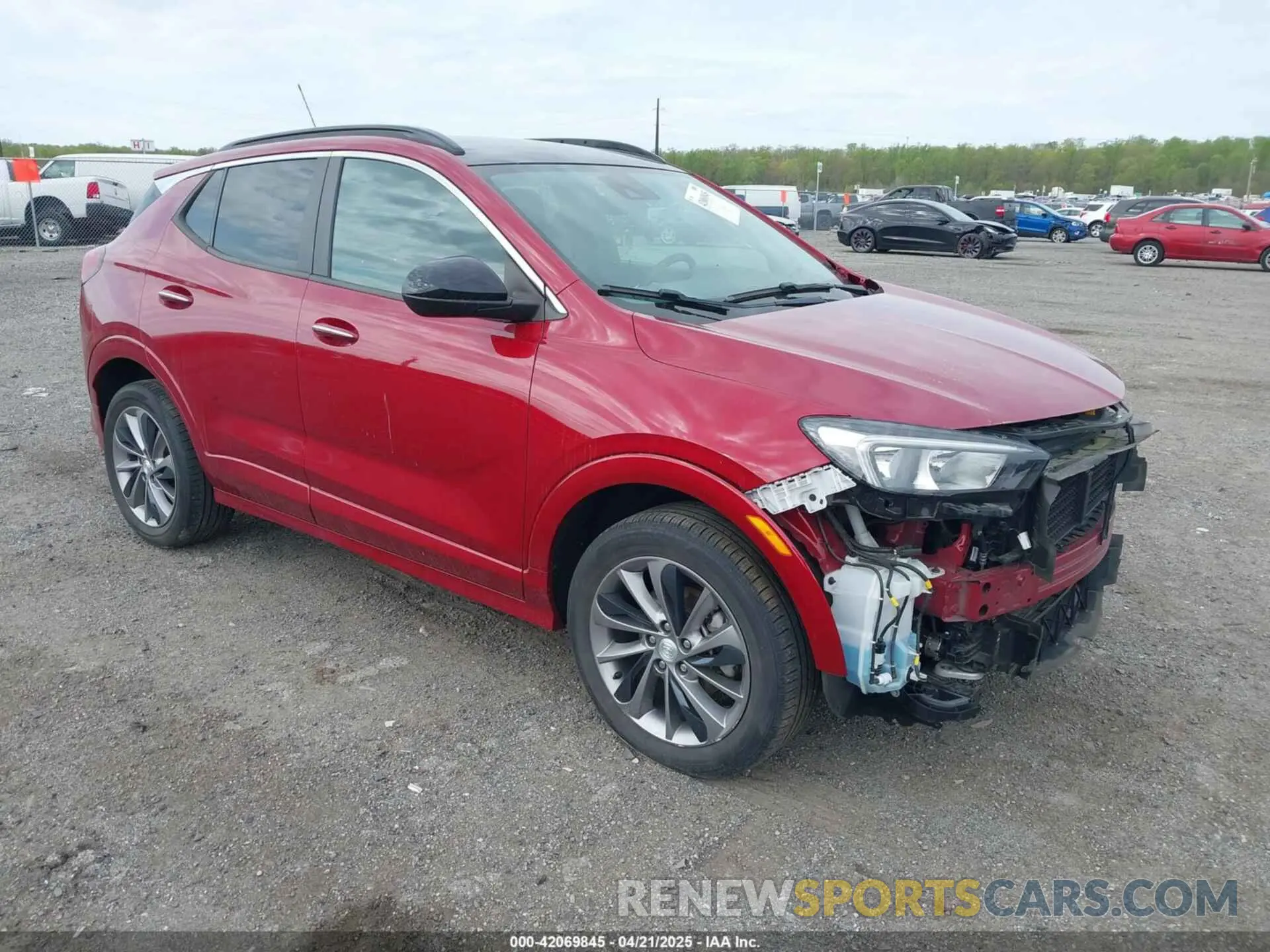 1 Photograph of a damaged car KL4MMCSL0LB119975 BUICK ENCORE GX 2020