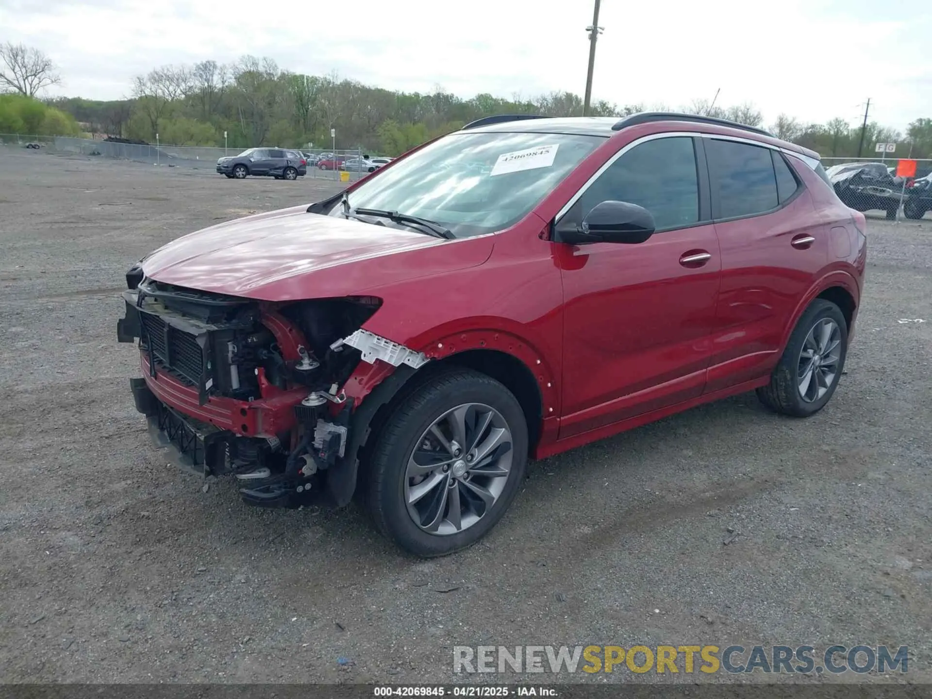 2 Photograph of a damaged car KL4MMCSL0LB119975 BUICK ENCORE GX 2020