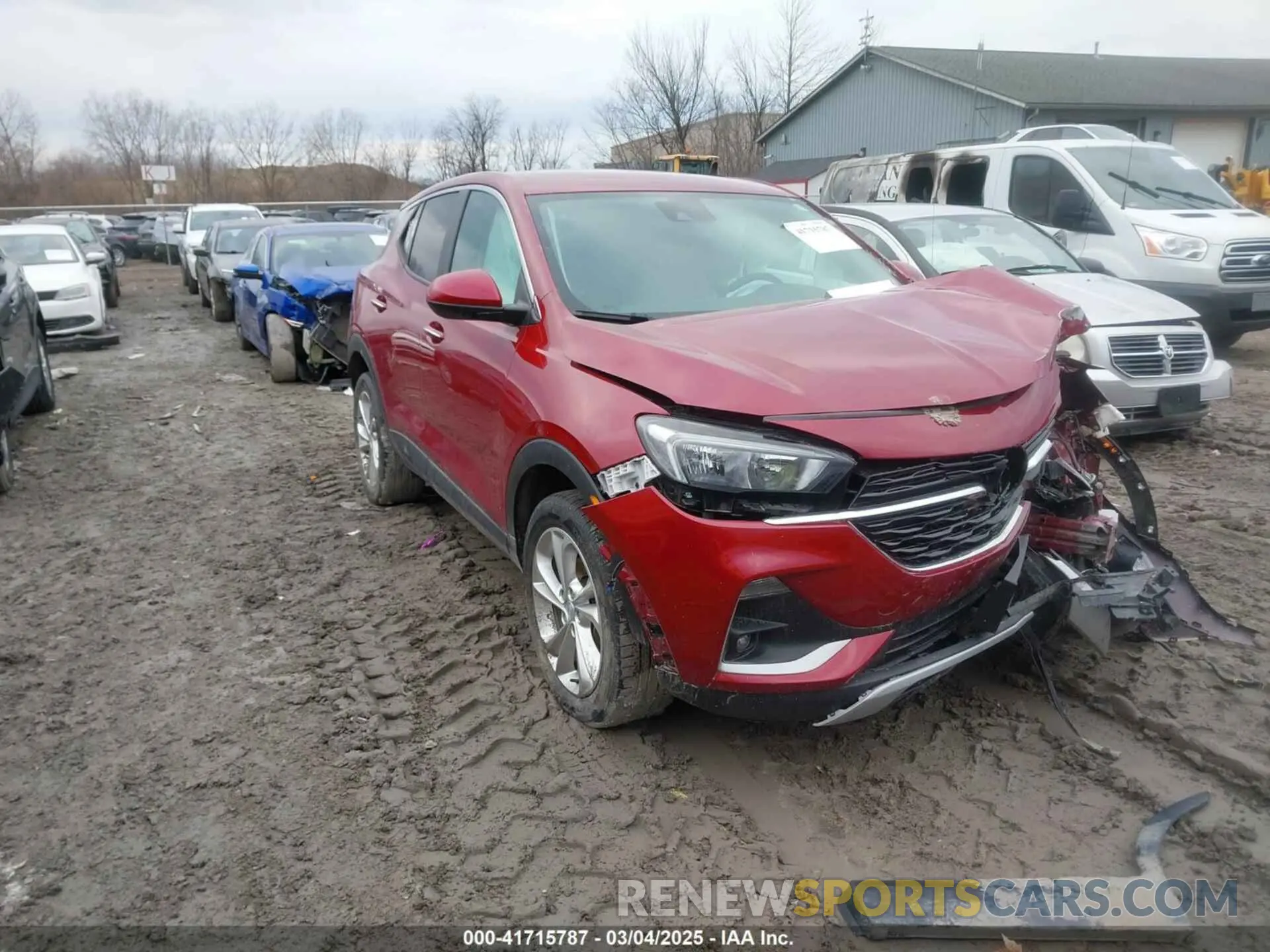 1 Фотография поврежденного автомобиля KL4MMCSL4LB102256 BUICK ENCORE GX 2020