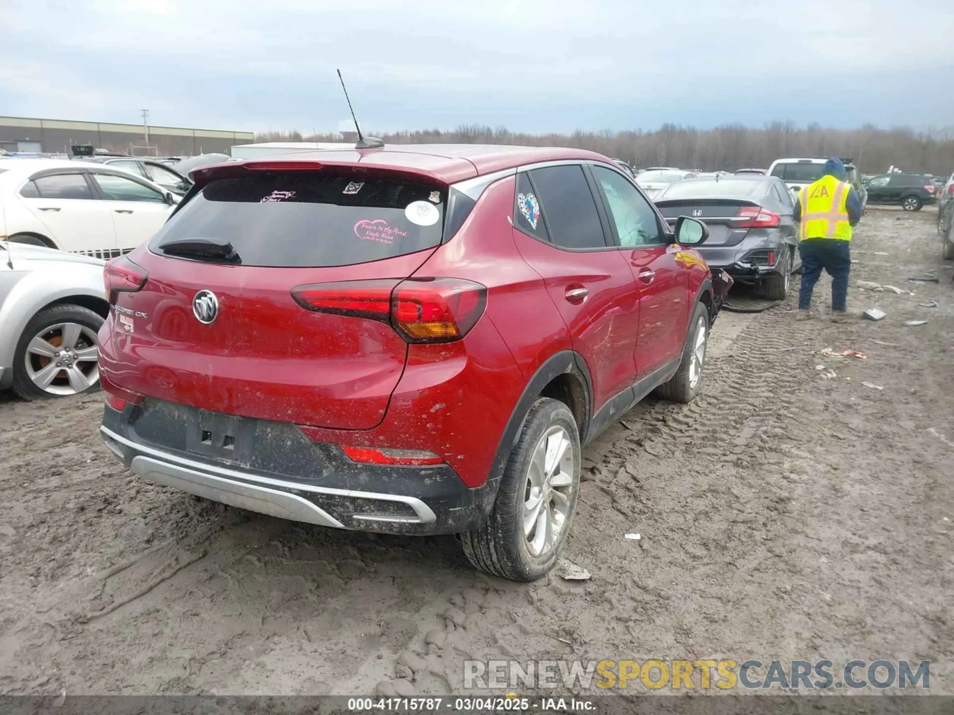 4 Фотография поврежденного автомобиля KL4MMCSL4LB102256 BUICK ENCORE GX 2020