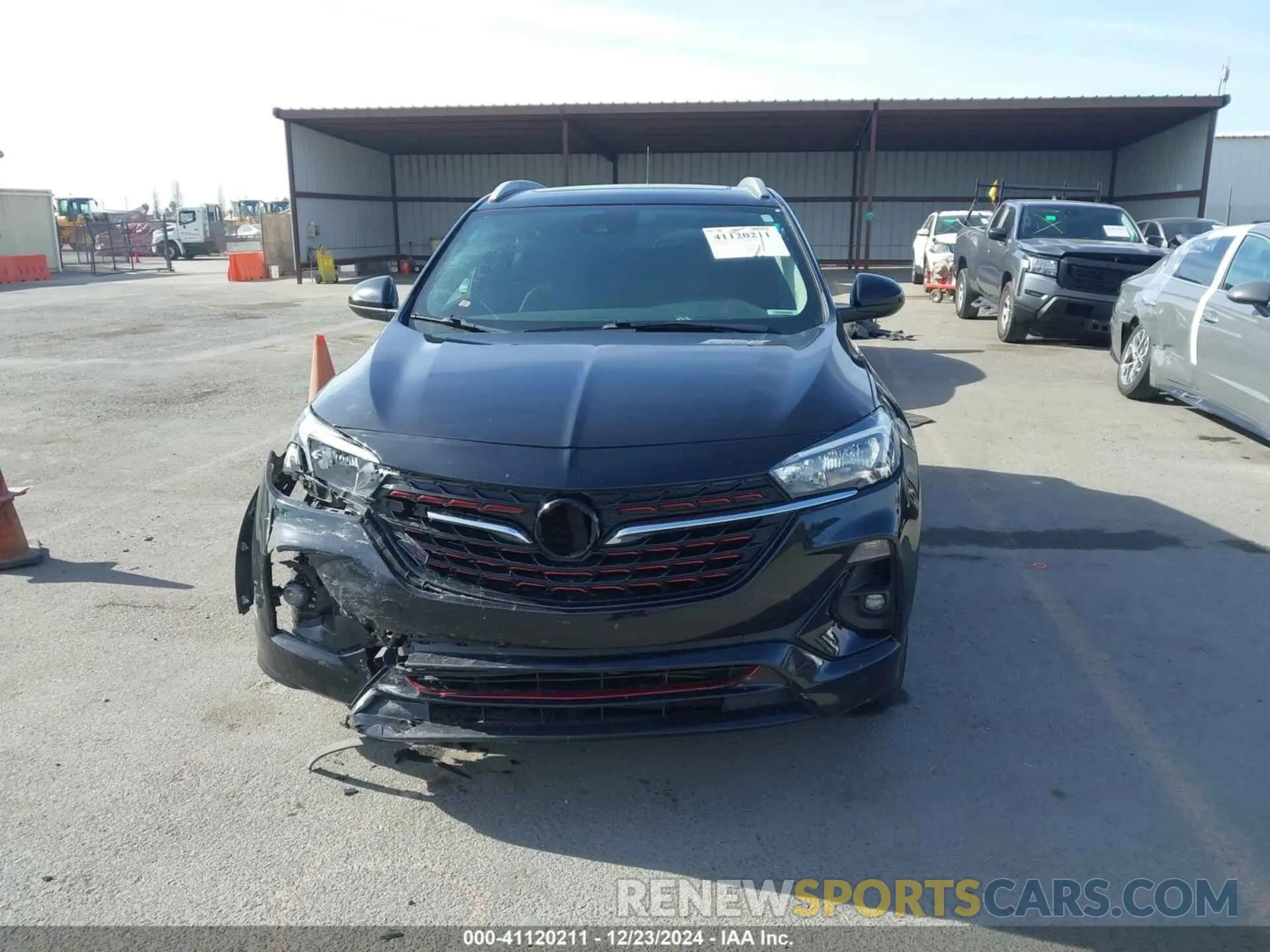12 Фотография поврежденного автомобиля KL4MMCSL9LB122583 BUICK ENCORE GX 2020