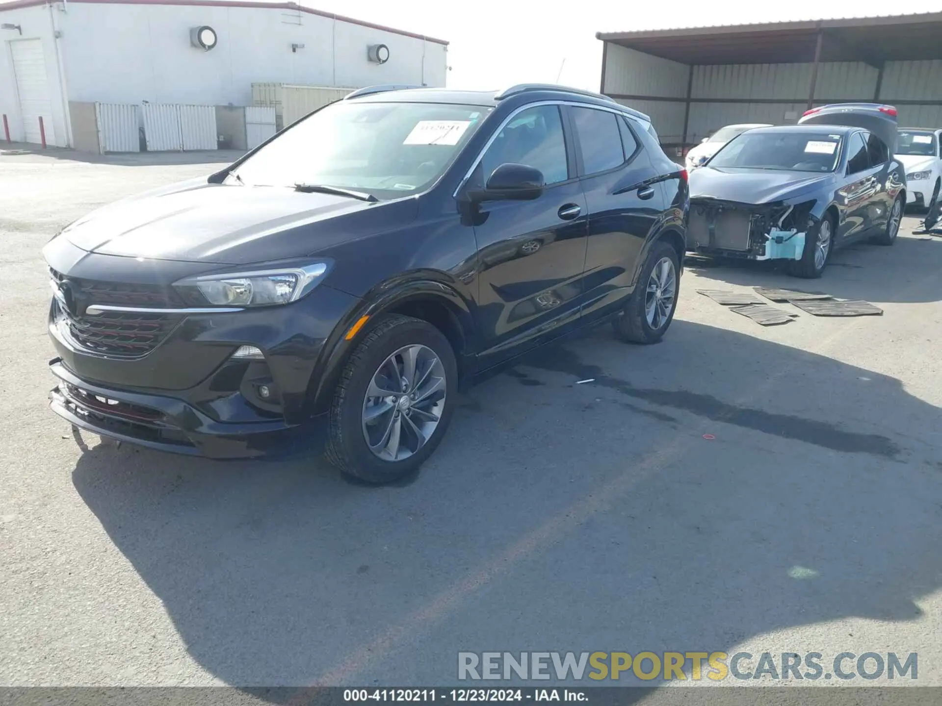 2 Фотография поврежденного автомобиля KL4MMCSL9LB122583 BUICK ENCORE GX 2020