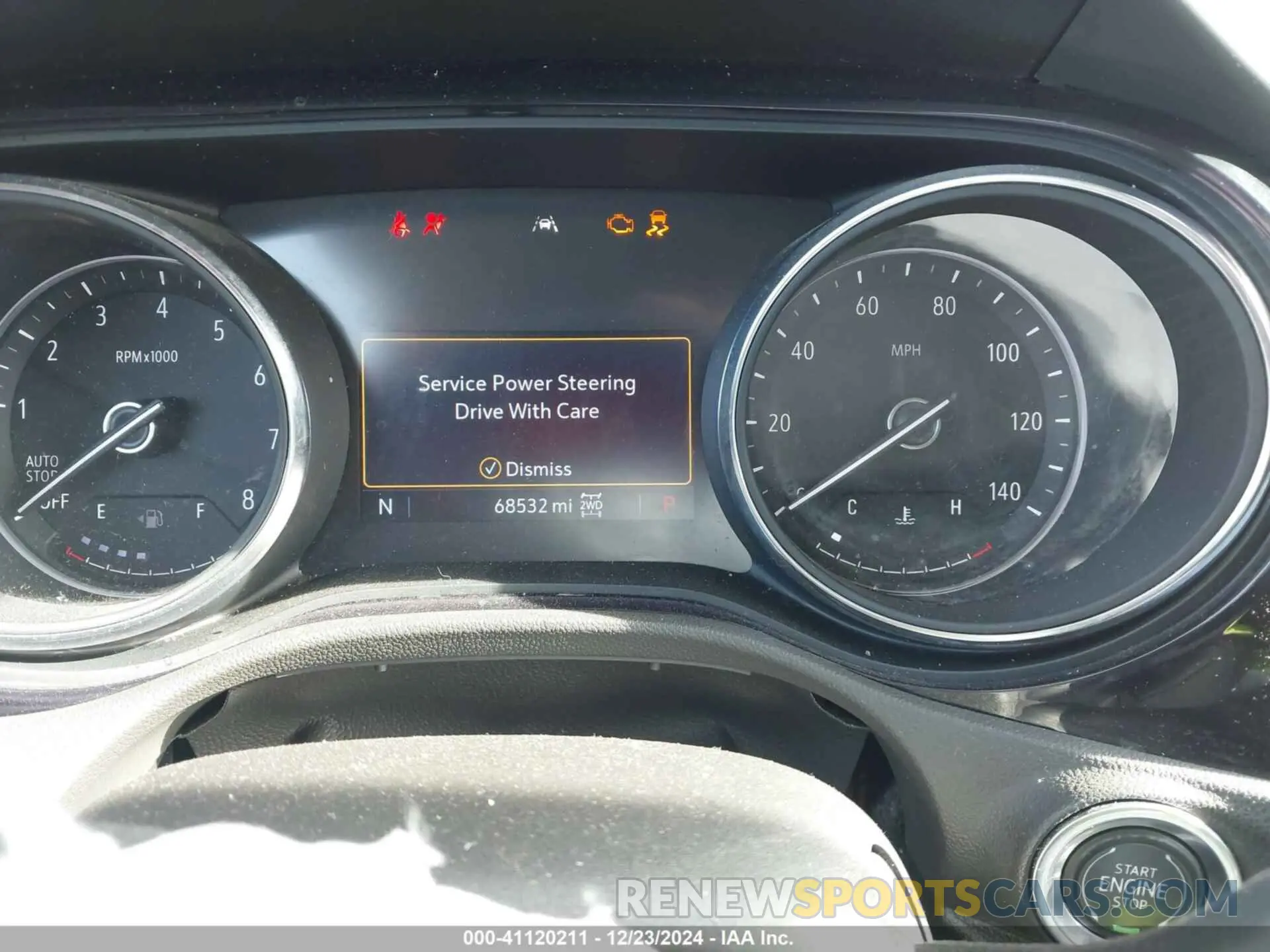 7 Фотография поврежденного автомобиля KL4MMCSL9LB122583 BUICK ENCORE GX 2020