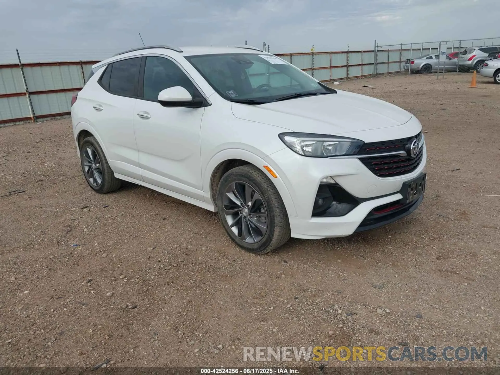 1 Photograph of a damaged car KL4MMDS22LB117481 BUICK ENCORE GX 2020