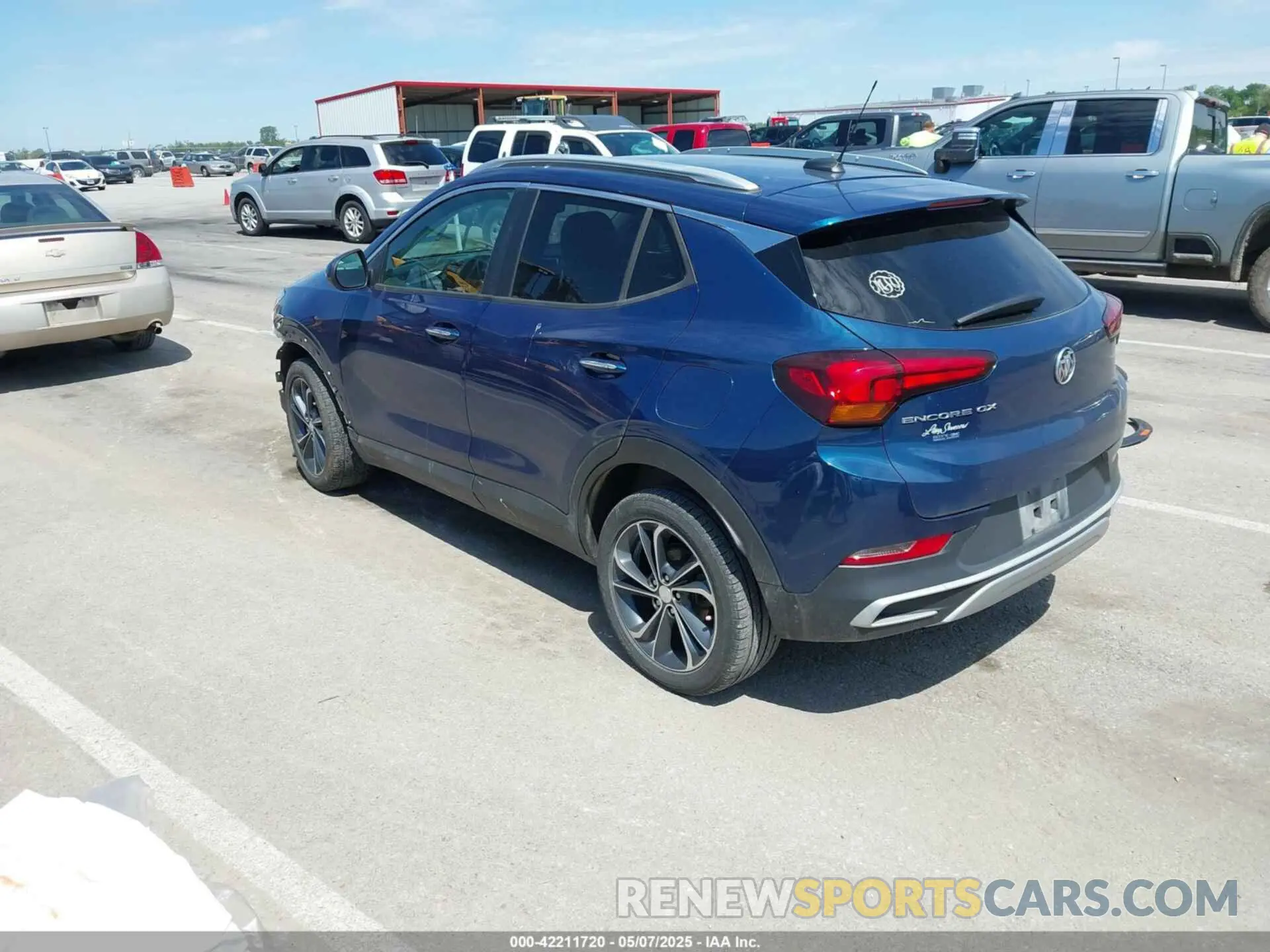 3 Фотография поврежденного автомобиля KL4MMDS23LB134211 BUICK ENCORE GX 2020