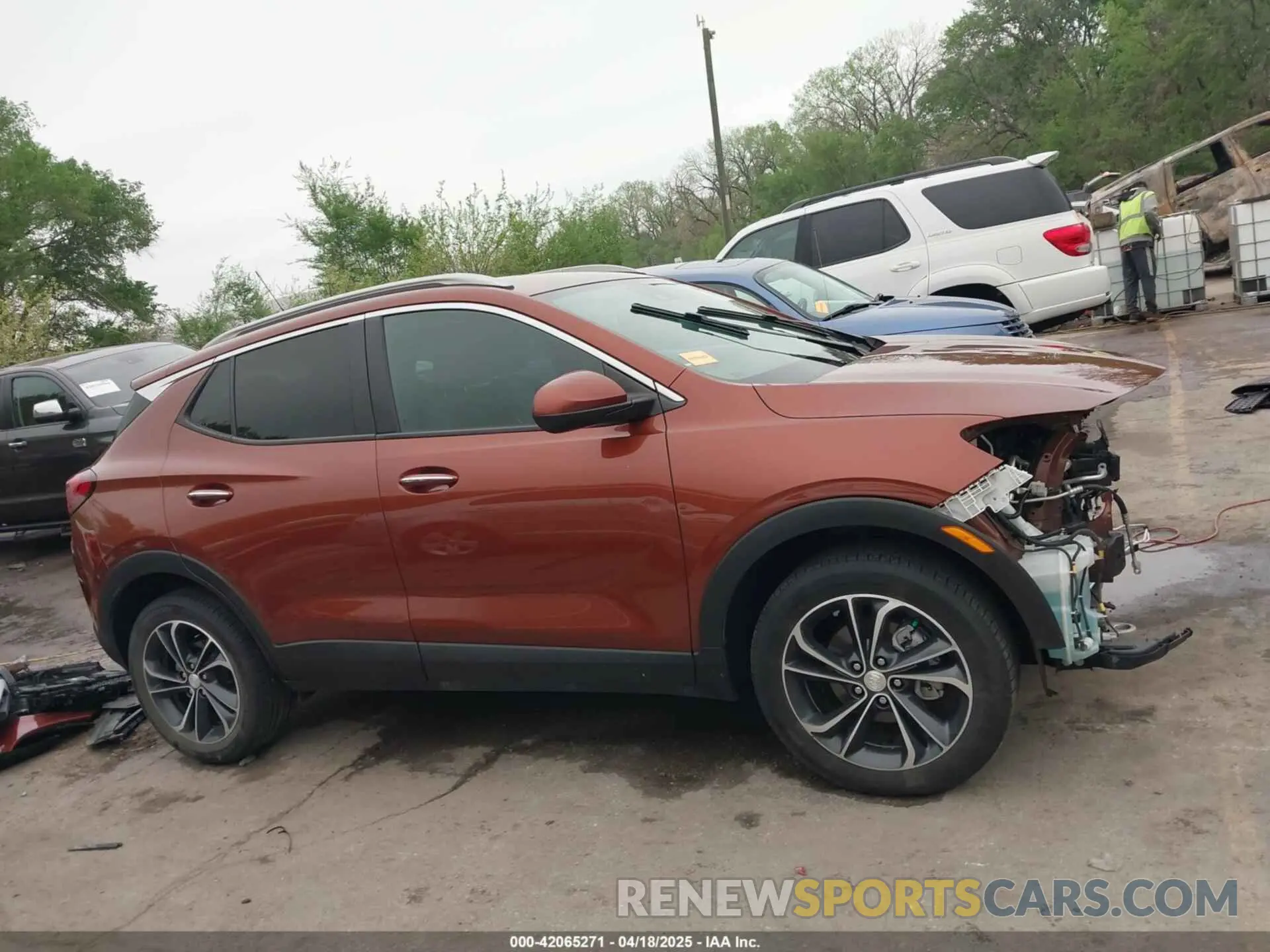14 Photograph of a damaged car KL4MMDS26LB125003 BUICK ENCORE GX 2020