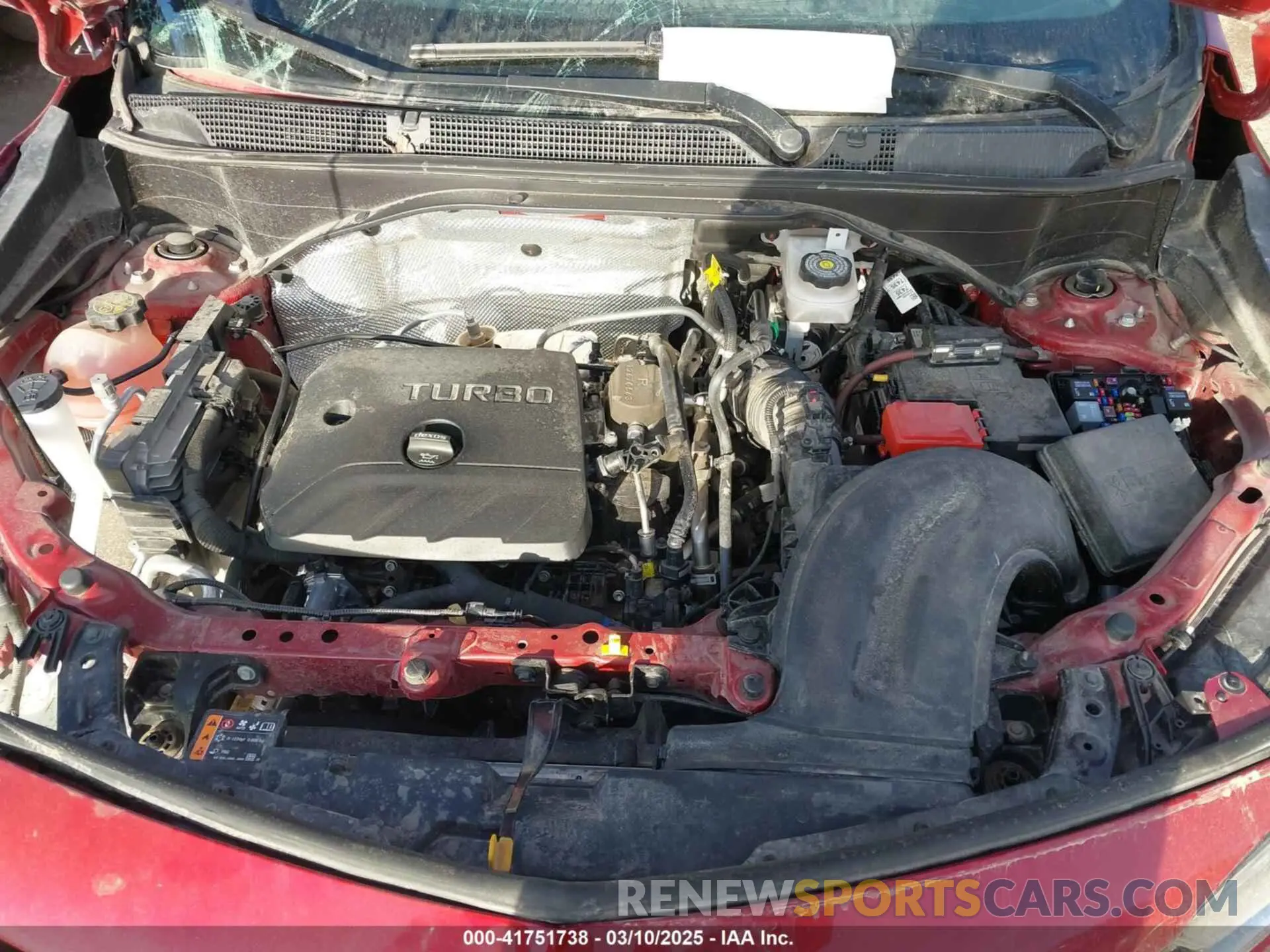 10 Photograph of a damaged car KL4MMDSL2LB100723 BUICK ENCORE GX 2020