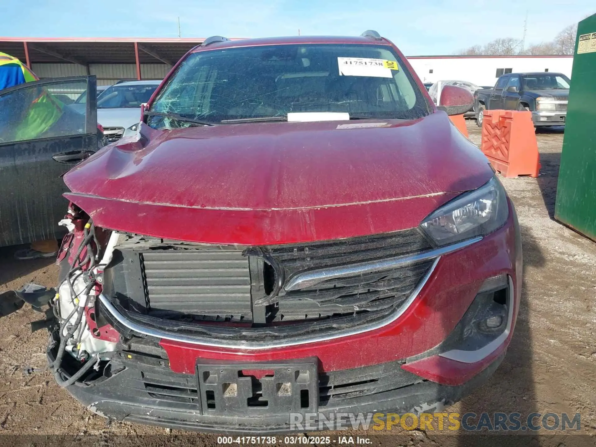 12 Photograph of a damaged car KL4MMDSL2LB100723 BUICK ENCORE GX 2020