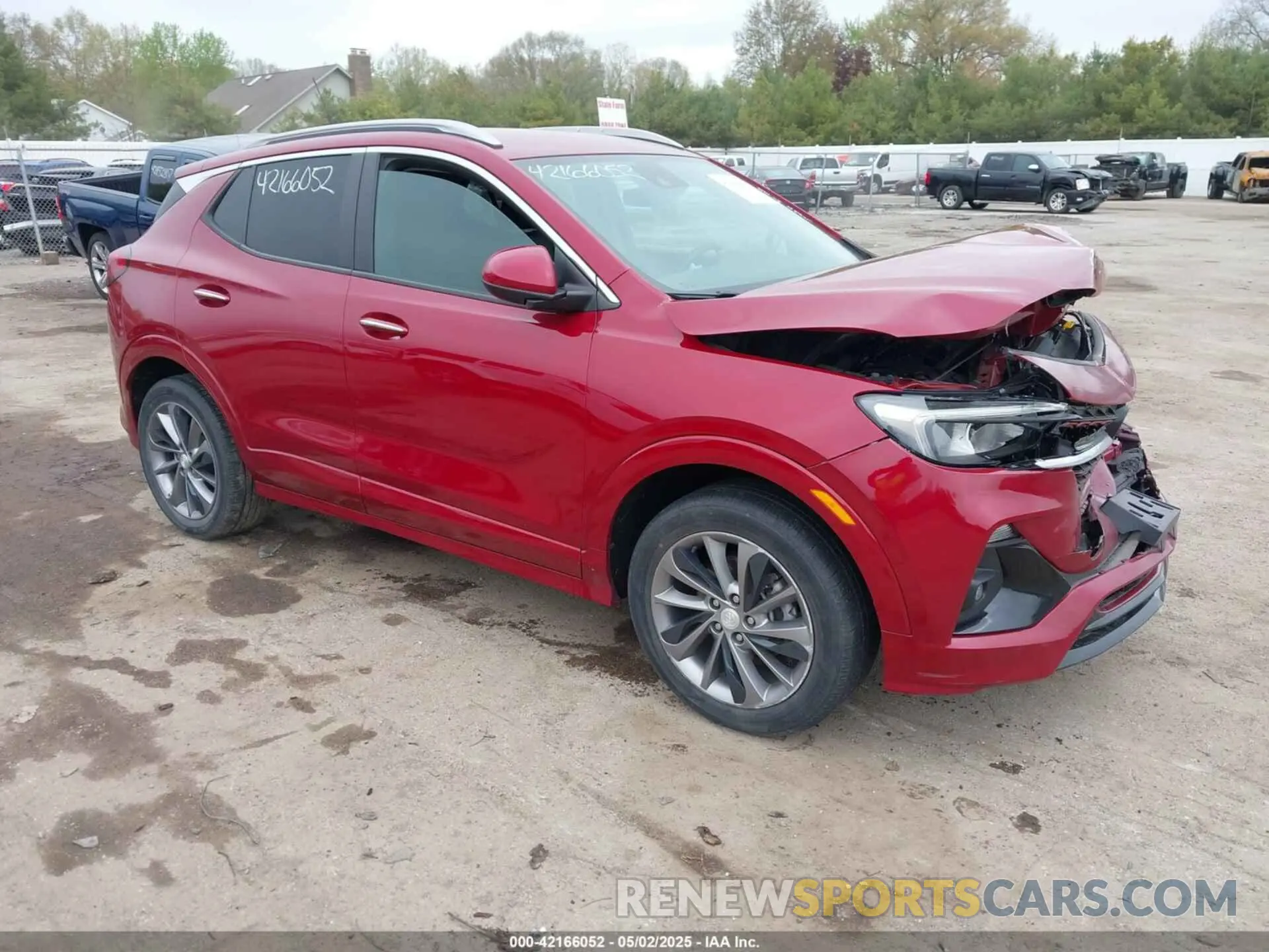 1 Photograph of a damaged car KL4MMDSL2LB122155 BUICK ENCORE GX 2020