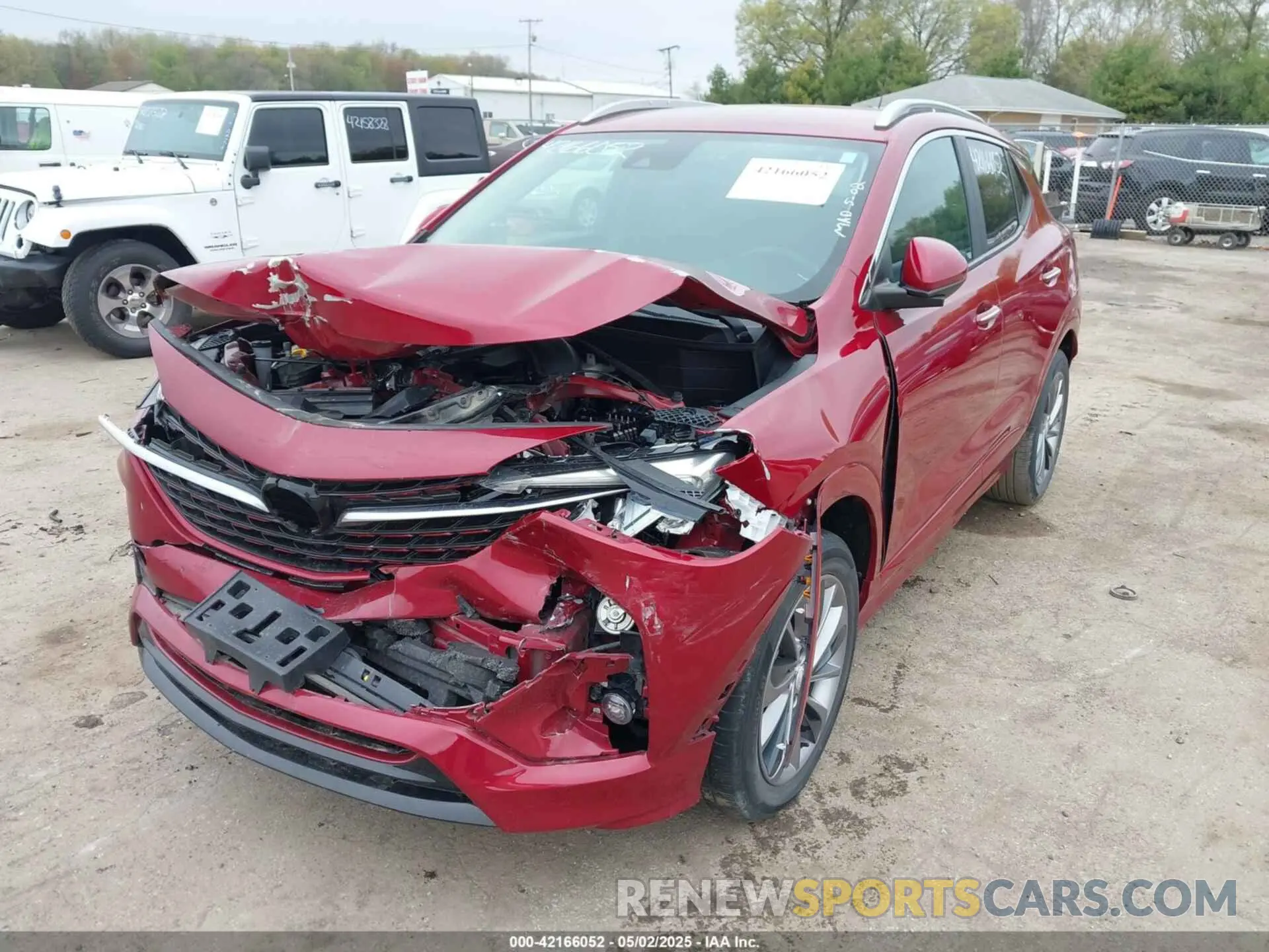 6 Photograph of a damaged car KL4MMDSL2LB122155 BUICK ENCORE GX 2020