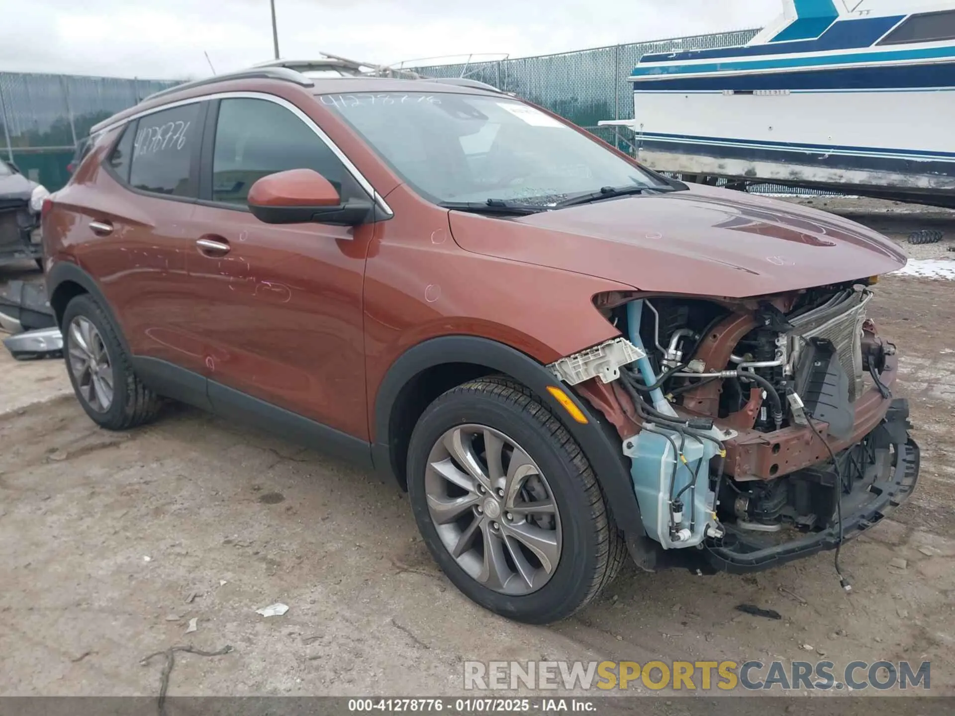 1 Photograph of a damaged car KL4MMDSL3LB113318 BUICK ENCORE GX 2020