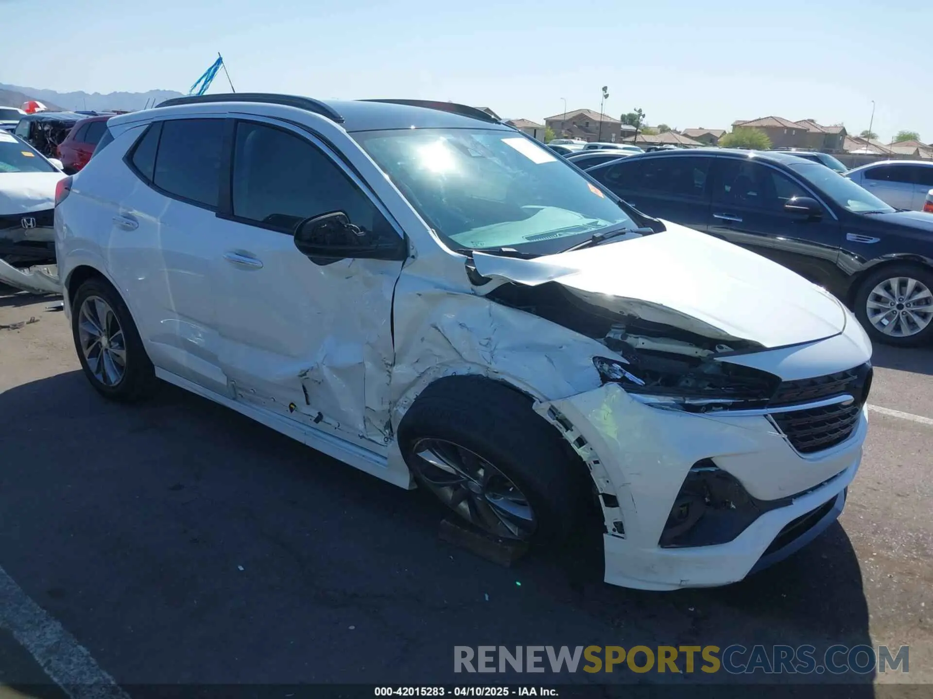 1 Photograph of a damaged car KL4MMDSL4LB133044 BUICK ENCORE GX 2020