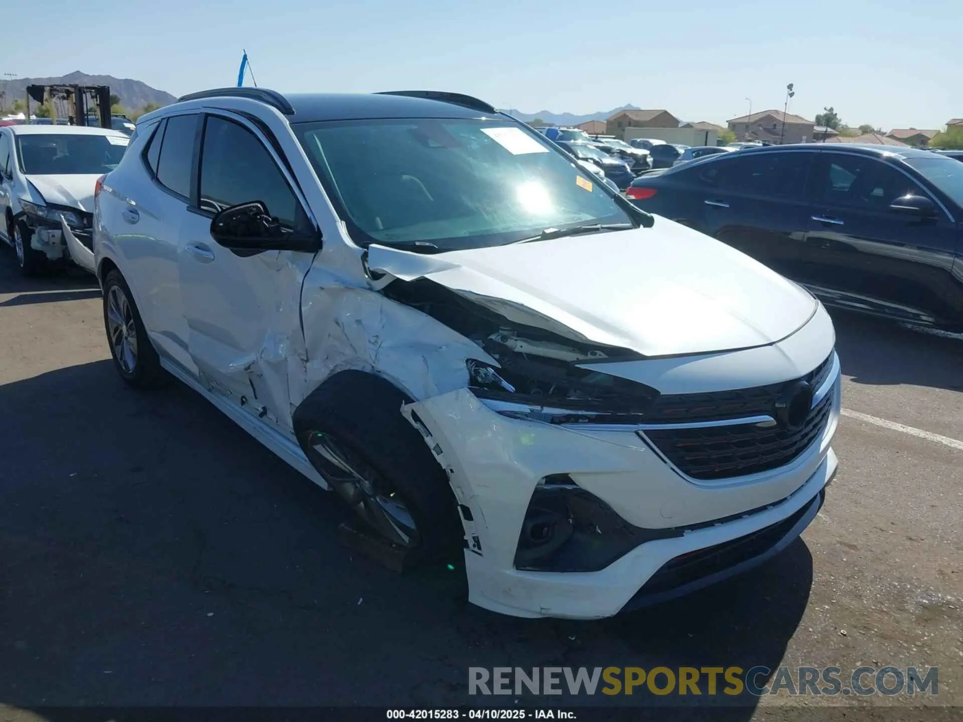 6 Photograph of a damaged car KL4MMDSL4LB133044 BUICK ENCORE GX 2020