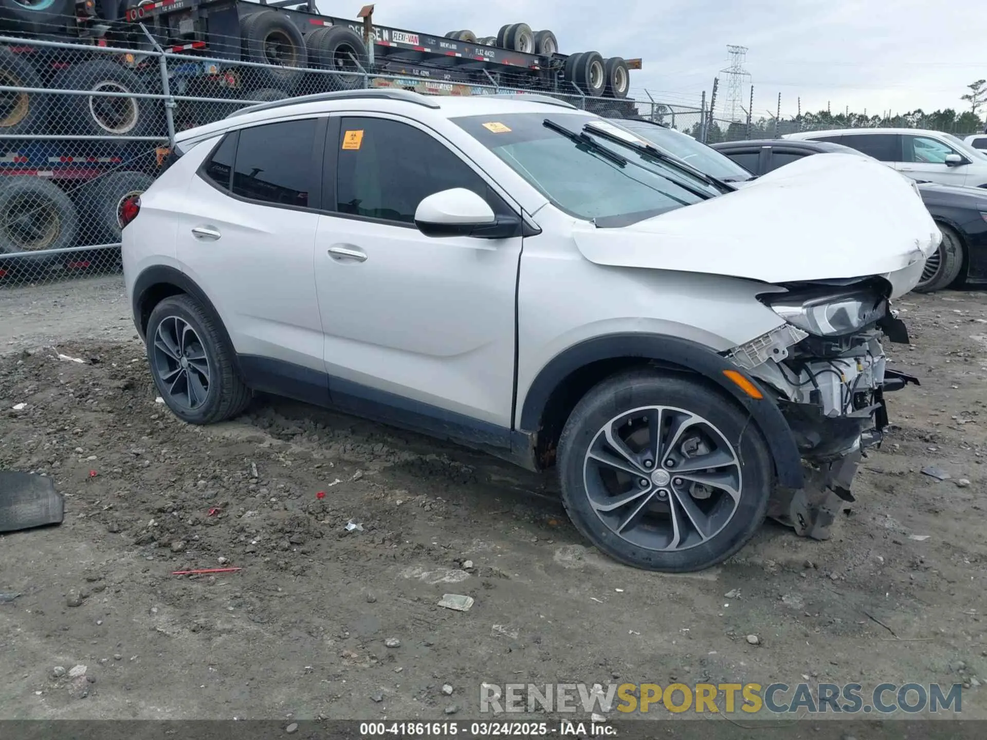 1 Фотография поврежденного автомобиля KL4MMDSL5LB087241 BUICK ENCORE GX 2020